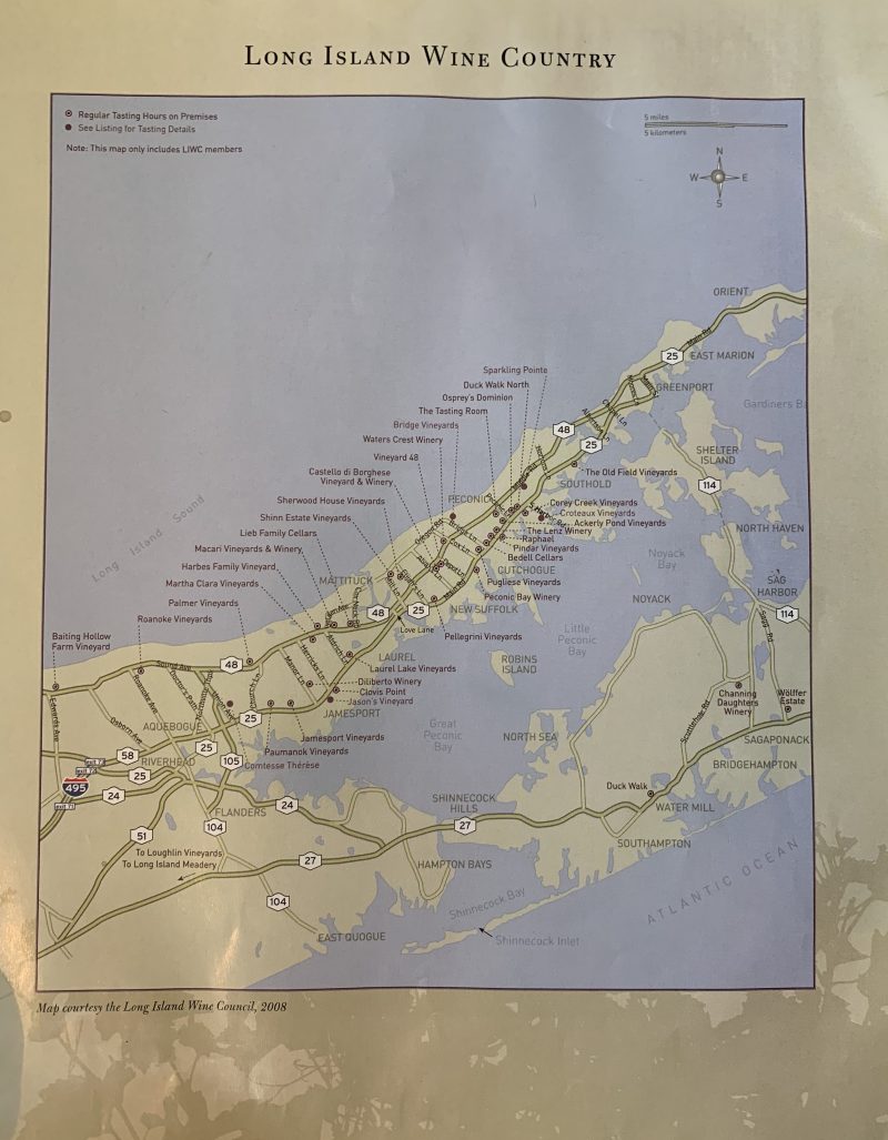 Long Island Wine Trail • WineDivaa