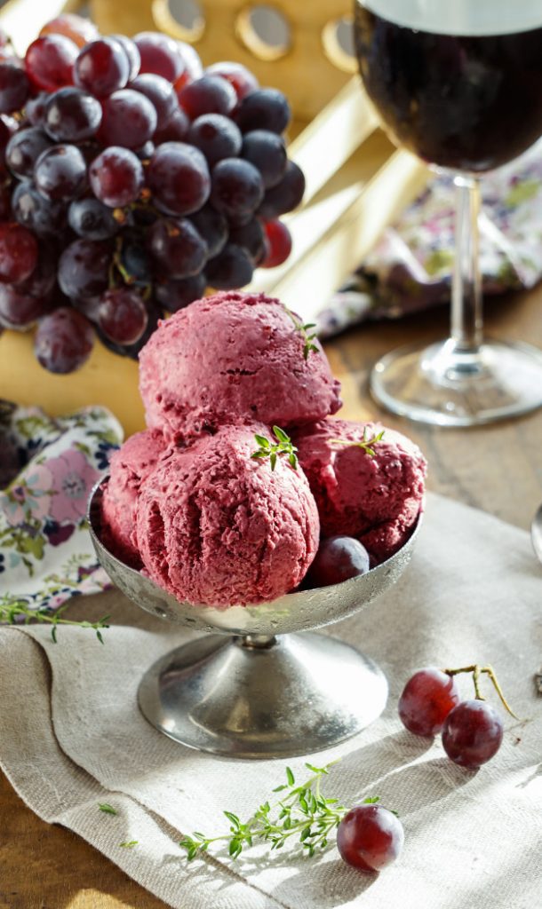 Wine ice cream • WineDivaa