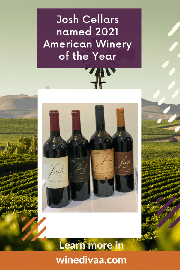 Josh Cellars named 2021 American Winery of the Year • WineDivaa