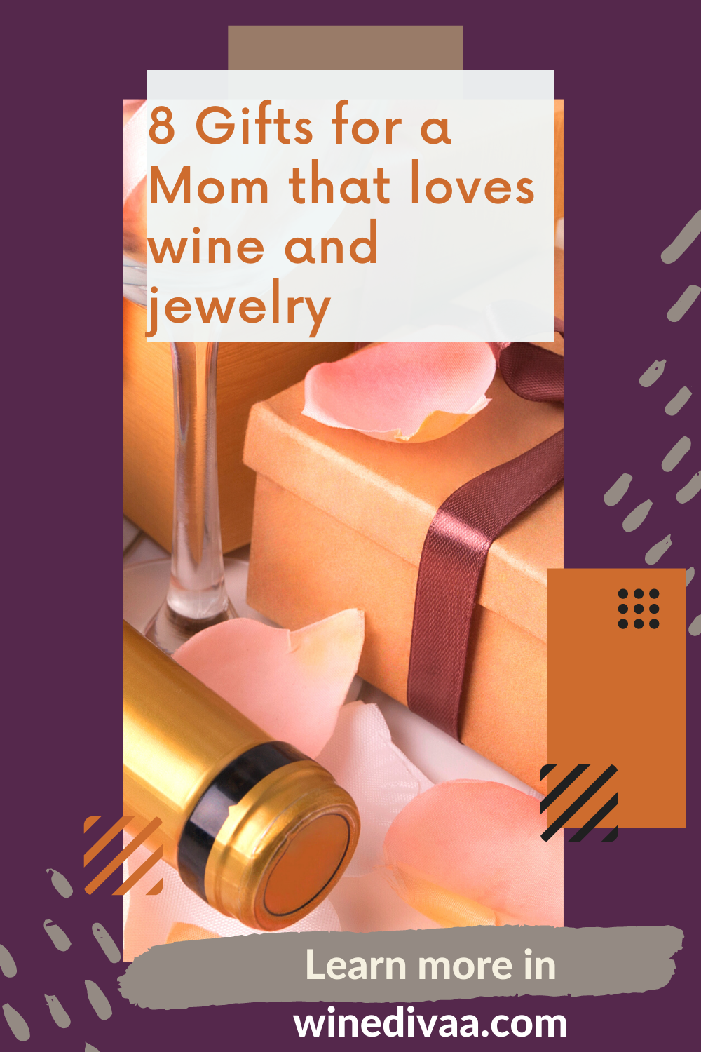 8 Gifts for a Mom that loves Wines and Jewelry